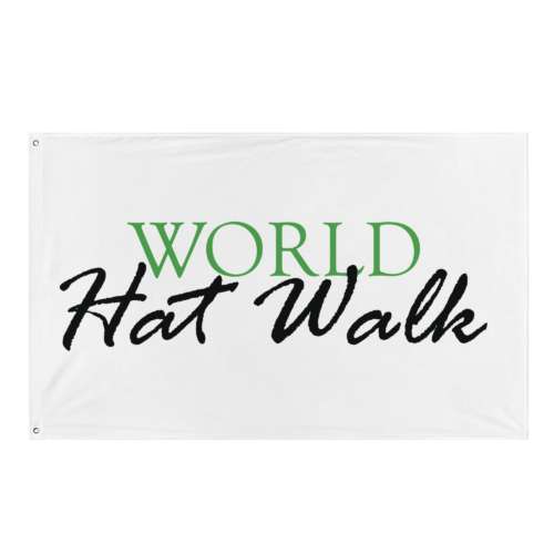 World Hat Walk Flag