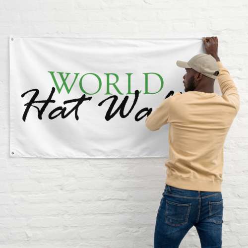 World Hat Walk Flag - Image 2