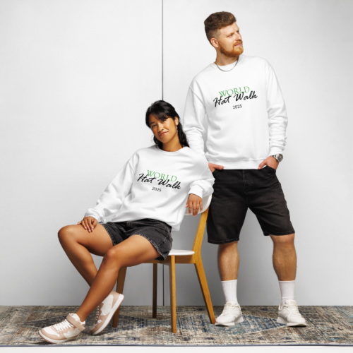 White Unisex Sweatshirt - Image 2